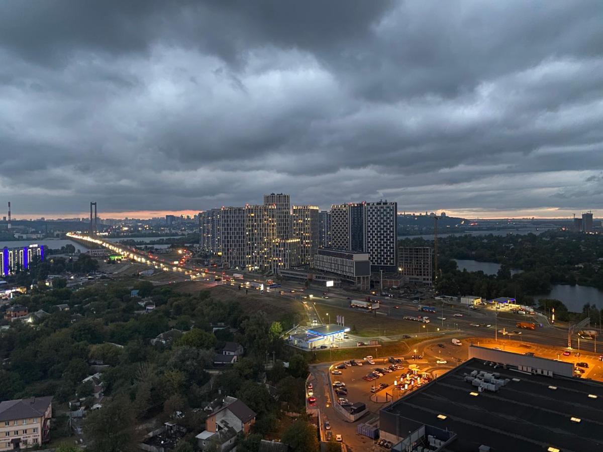 Apartments With Dnipro View Kiev Ngoại thất bức ảnh